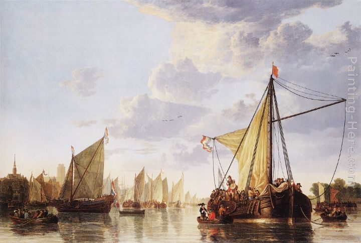 Aelbert Cuyp The Maas at Dordrecht